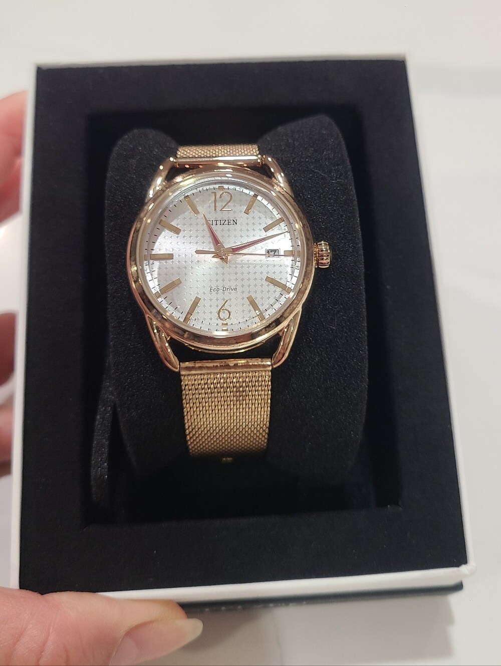EUC CITIZEN WOMEN'S GOLD J810 WATCH ECO-DRIVE FE6083-72A - Picture 2 of 16